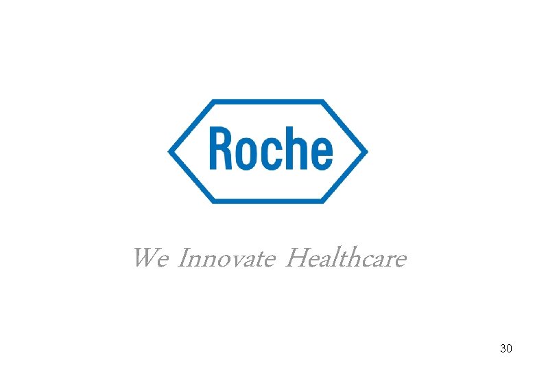 We Innovate Healthcare 30 