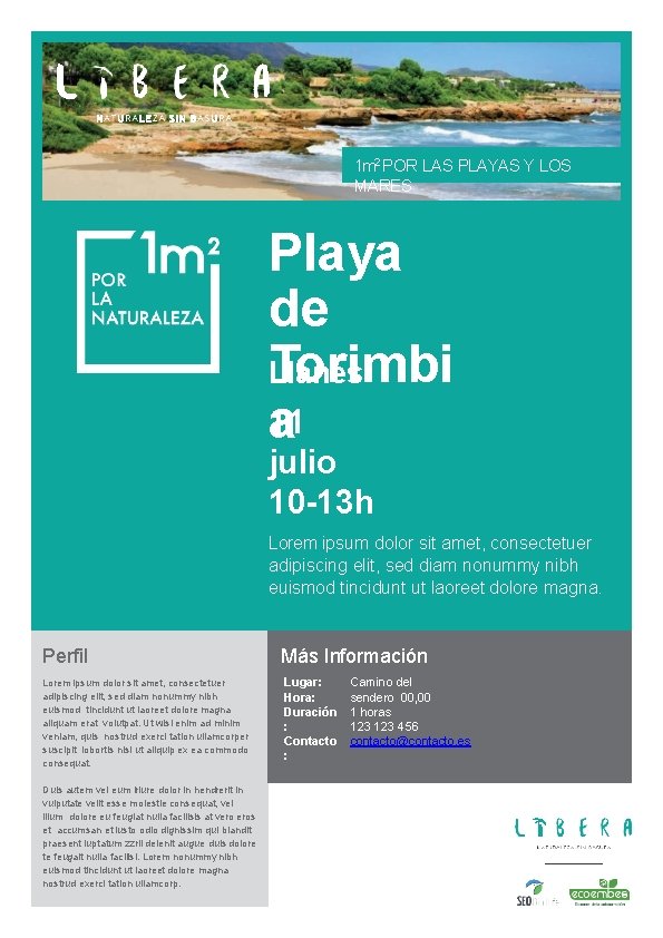 1 m 2 POR LAS PLAYAS Y LOS MARES Playa de Torimbi Llanes 11 1 m 2 POR LAS PLAYAS Y LOS MARES Playa de Torimbi Llanes 11