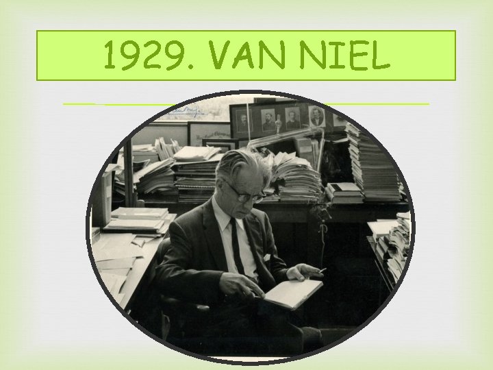 1929. VAN NIEL 