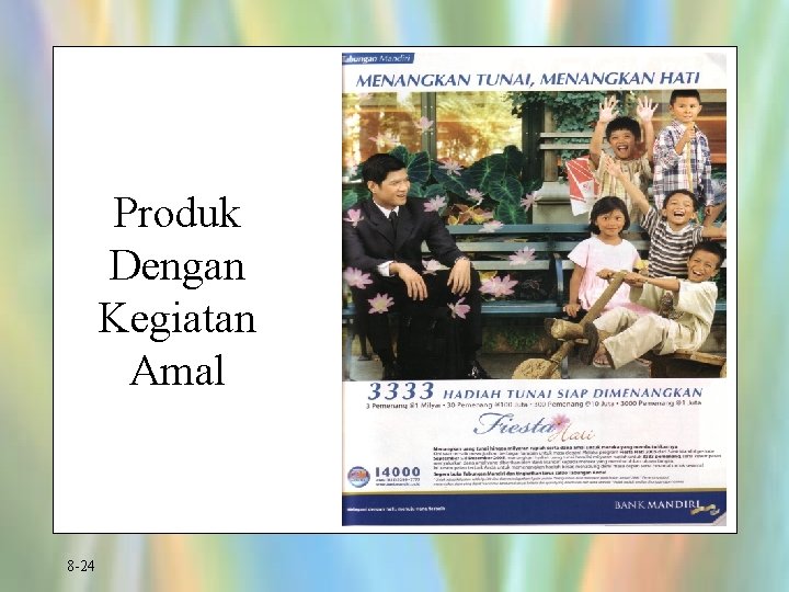 Produk Dengan Kegiatan Amal 8 -24 