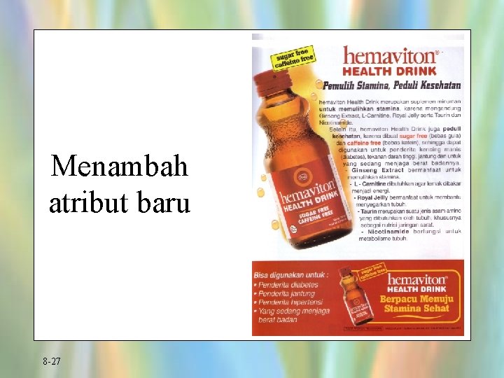 Menambah atribut baru 8 -27 