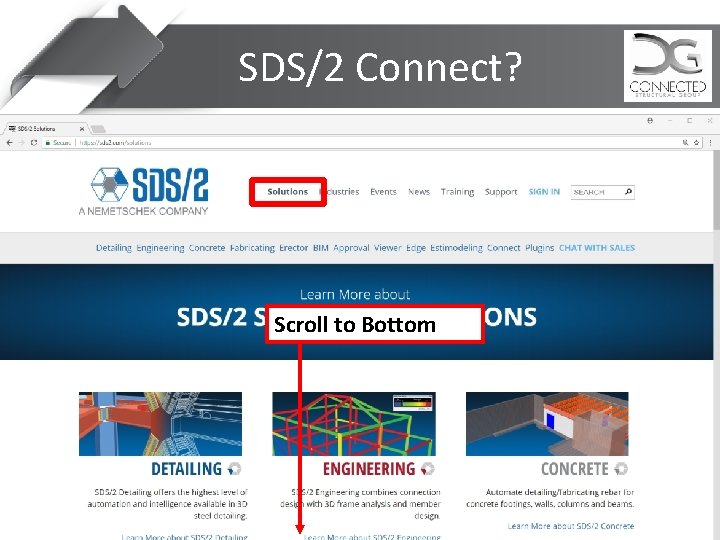 SDS/2 Connect? Scroll to Bottom 
