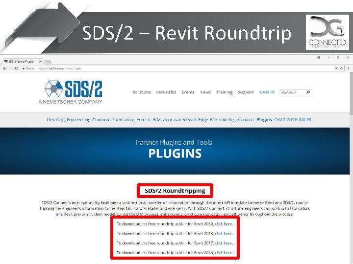 SDS/2 – Revit Roundtrip 