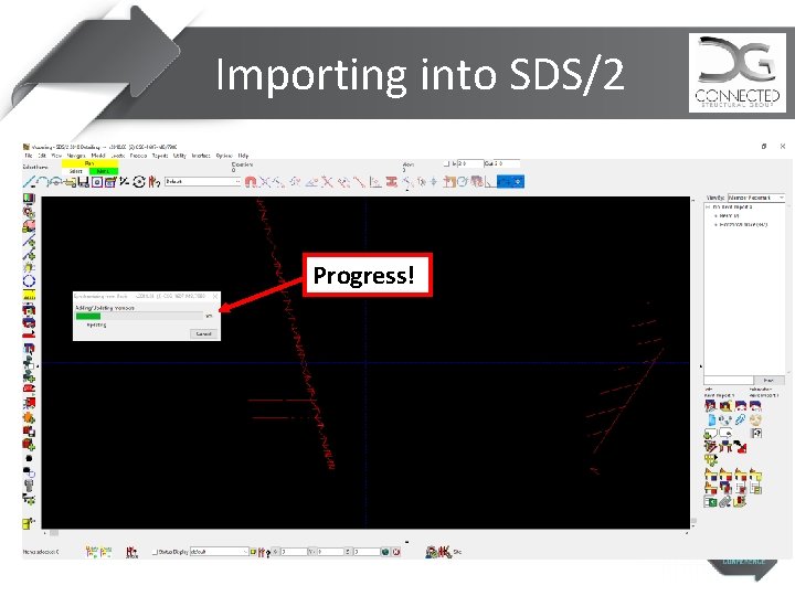 Importing into SDS/2 Progress! 