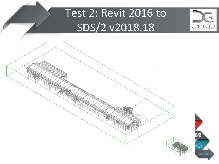 Test 2: Revit 2016 to SDS/2 v 2018. 18 