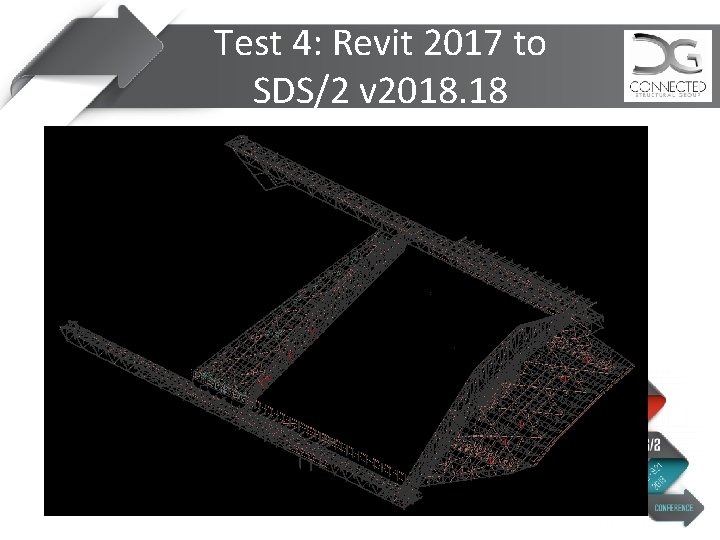 Test 4: Revit 2017 to SDS/2 v 2018. 18 
