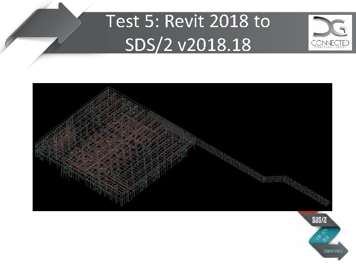 Test 5: Revit 2018 to SDS/2 v 2018. 18 