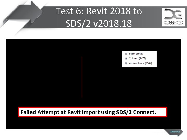 Test 6: Revit 2018 to SDS/2 v 2018. 18 Failed Attempt at Revit Import