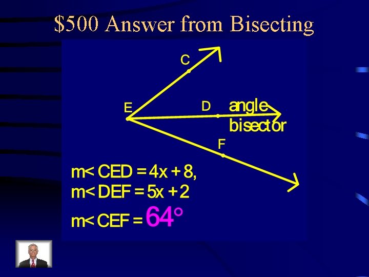 $500 Answer from Bisecting 