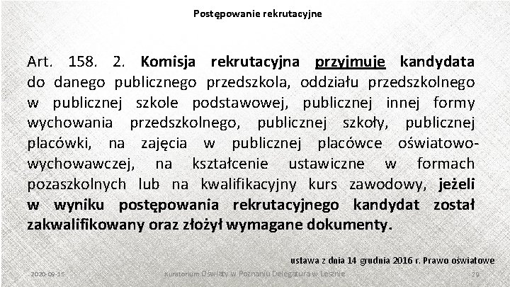 Postępowanie rekrutacyjne PPT模板下载：www. 1 ppt. com/moban/ 节日PPT模板：www. 1 ppt. com/jieri/ PPT背景图片：www. 1 ppt. com/beijing/