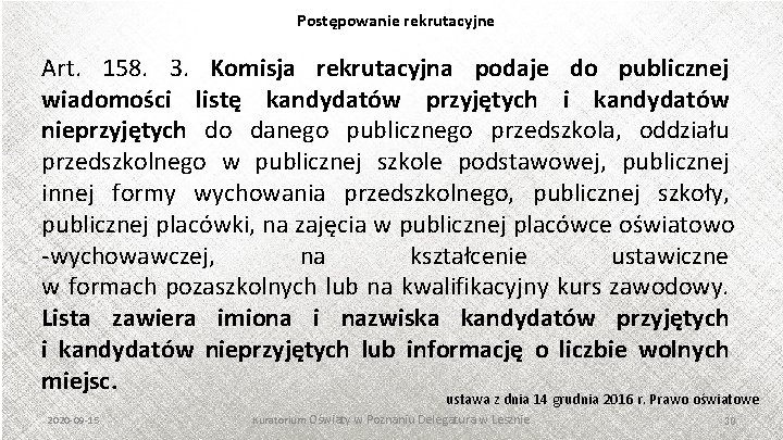 Postępowanie rekrutacyjne PPT模板下载：www. 1 ppt. com/moban/ 节日PPT模板：www. 1 ppt. com/jieri/ PPT背景图片：www. 1 ppt. com/beijing/