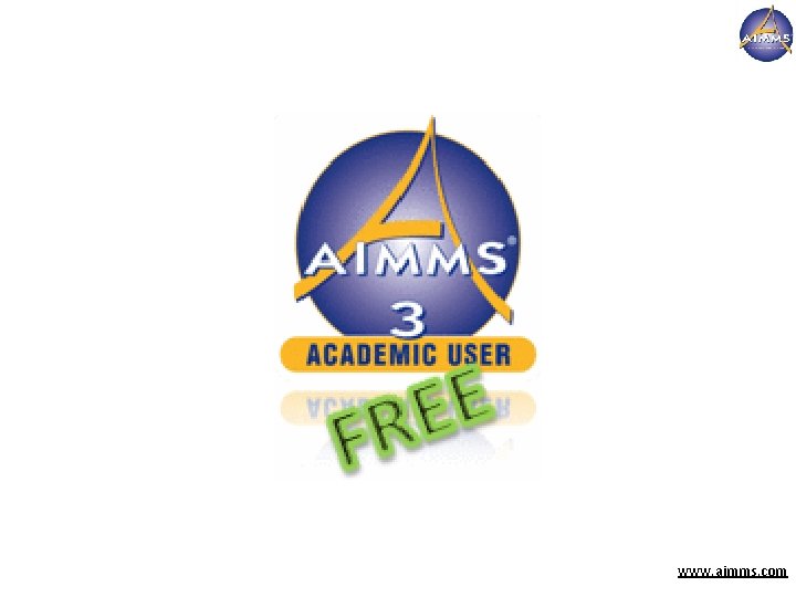 www. aimms. com www. aimms. com