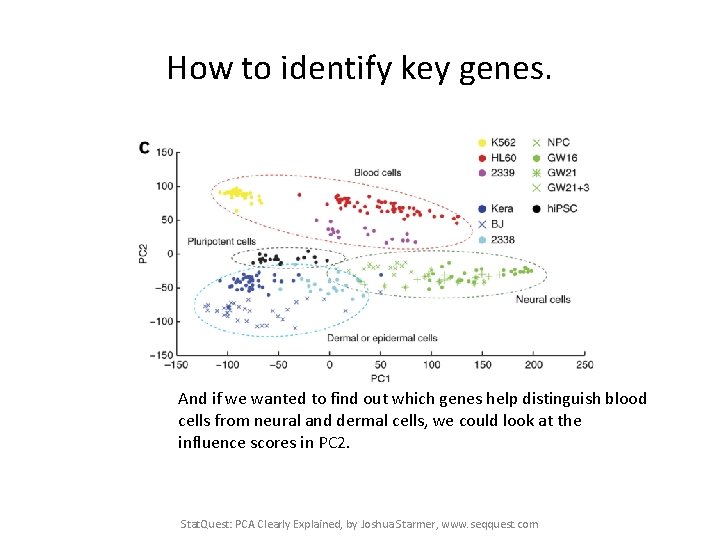 How to identify key genes. And if we wanted to find out which genes