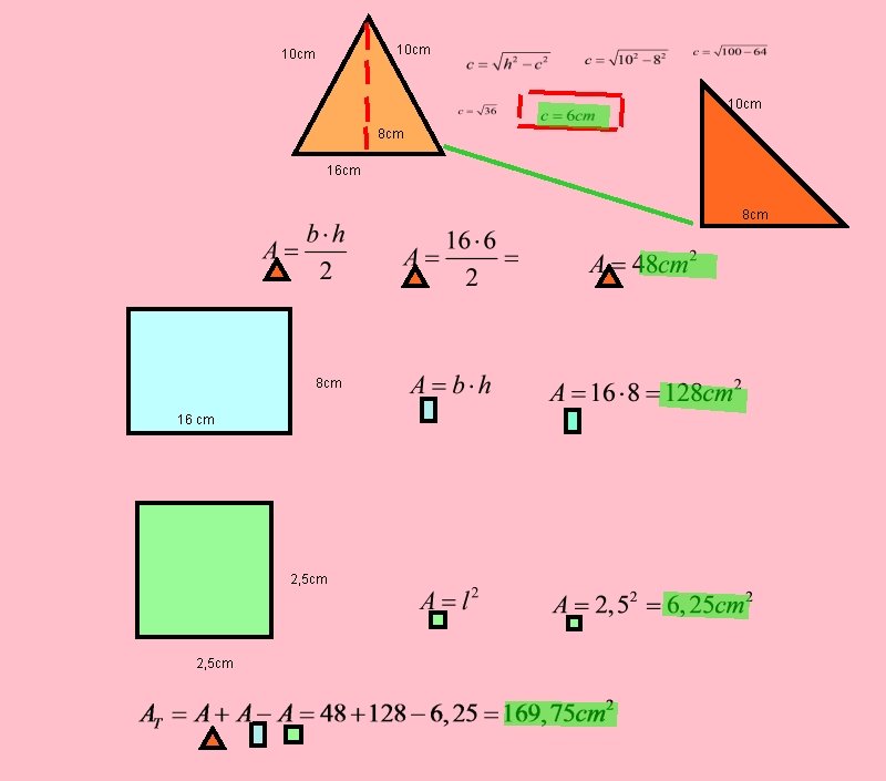 10 cm 8 cm 16 cm 8 cm 16 cm 2, 5 cm 