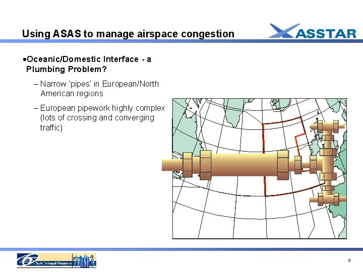 Using ASAS to manage airspace congestion ·Oceanic/Domestic Interface - a Plumbing Problem? – Narrow