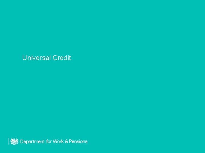 Universal Credit 