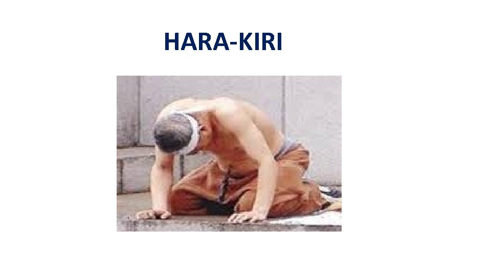 HARA-KIRI HARA-KIRI