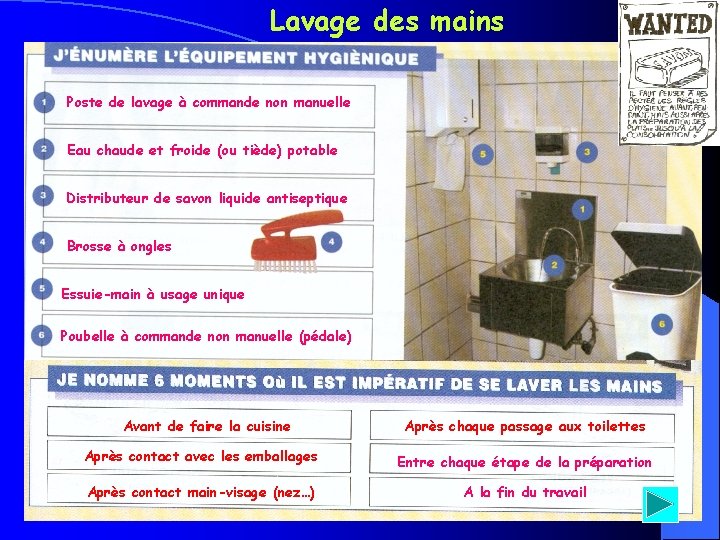 Lavage des mains Poste de lavage à commande non manuelle Eau chaude et froide