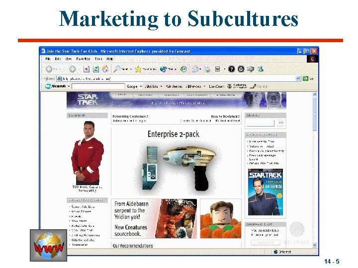 Marketing to Subcultures 14 - 5 