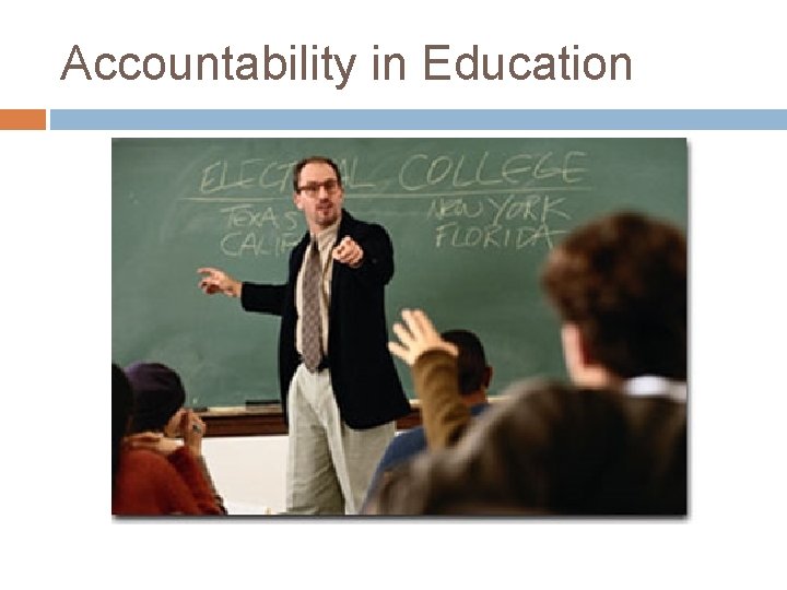 Accountability in Education 