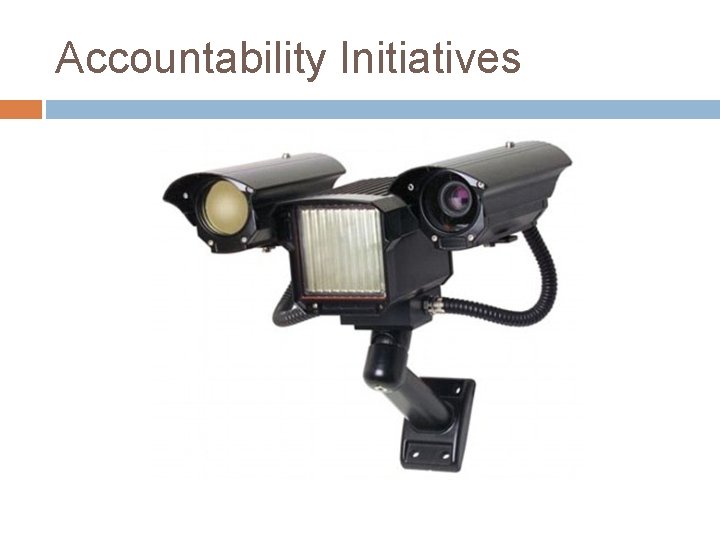 Accountability Initiatives 