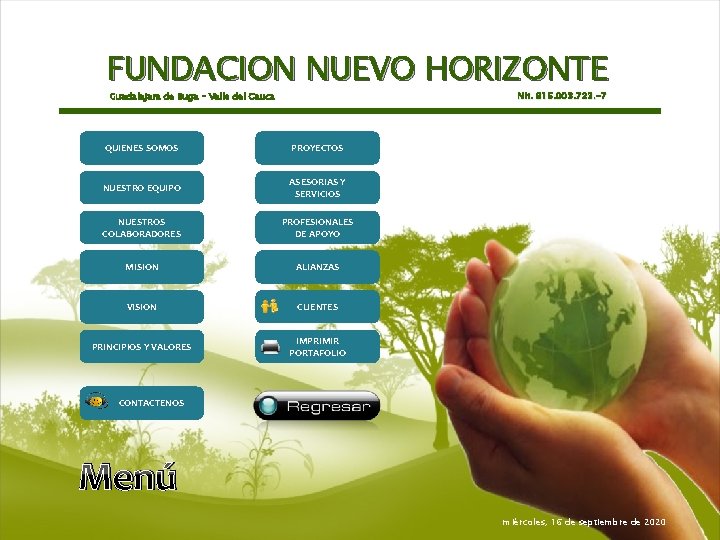 FUNDACION NUEVO HORIZONTE Nit. 815. 003. 723. -7 Guadalajara de Buga – Valle del