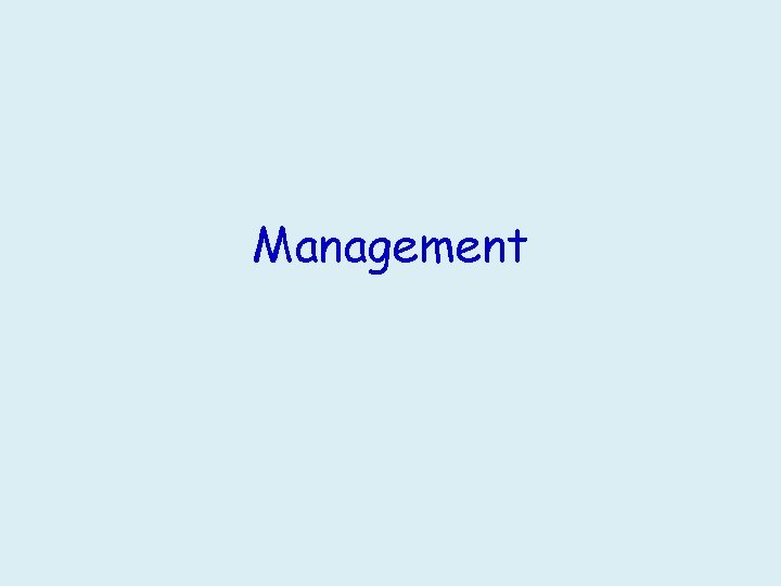 Management 