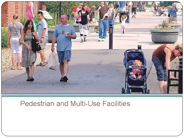 Pedestrian and Multi-Use Facilities 