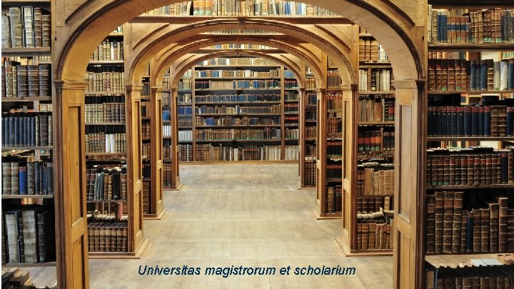 Universitas magistrorum et scholarium 