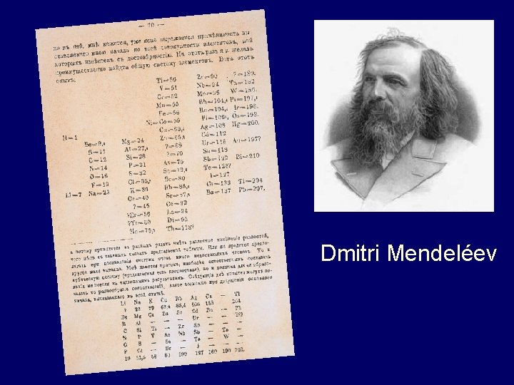 Dmitri Mendeléev 