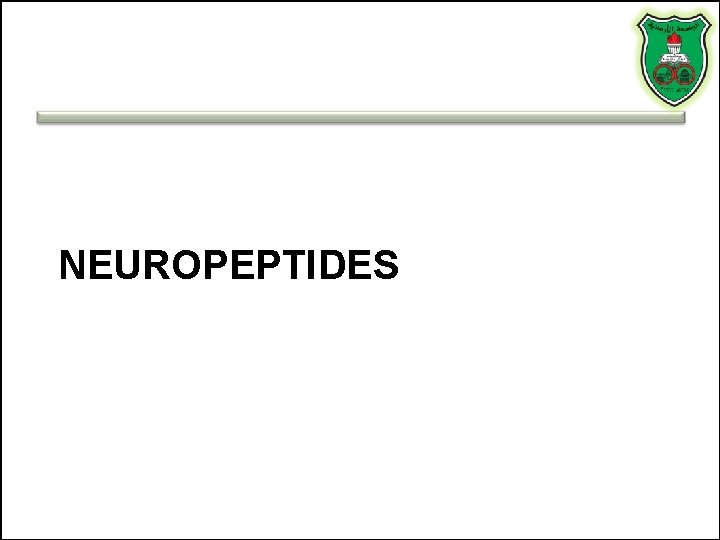 NEUROPEPTIDES 