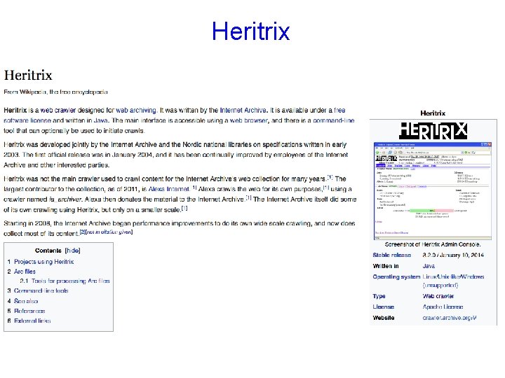 Heritrix 