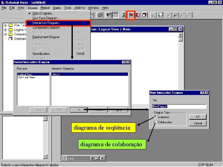 diagrama de seqüência diagrama de colaboração 