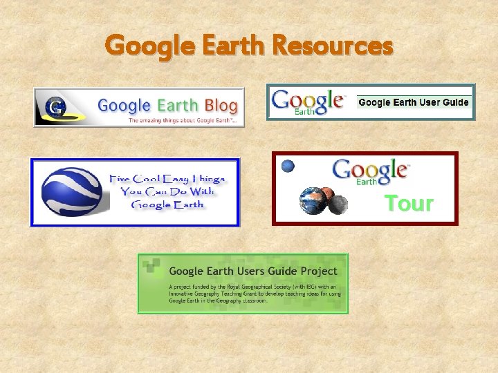 Google Earth Resources Tour 