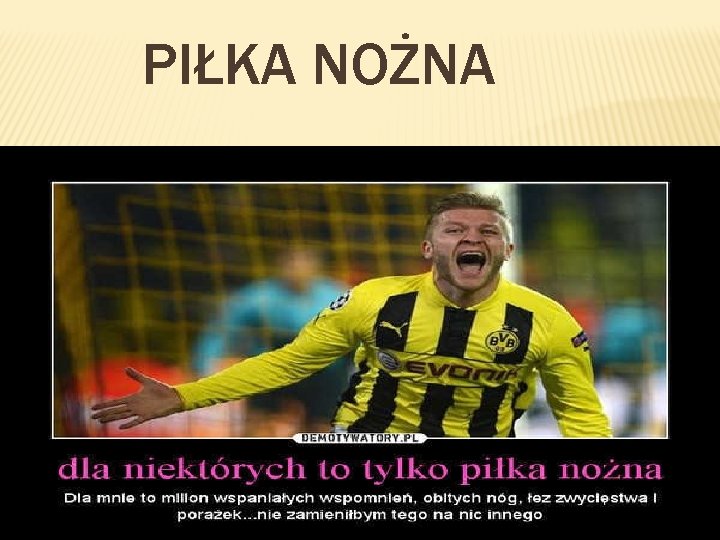 PIŁKA NOŻNA 