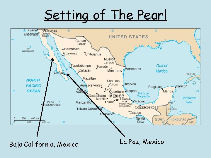 Setting of The Pearl Baja California, Mexico La Paz, Mexico 