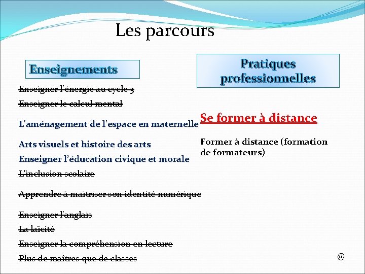 Les parcours Pratiques professionnelles Enseignements Enseigner l'énergie au cycle 3 Enseigner le calcul mental