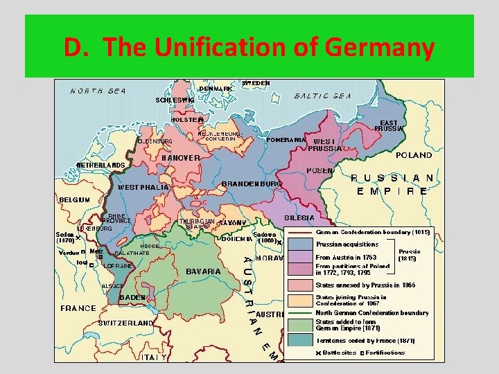 D. The Unification of Germany 