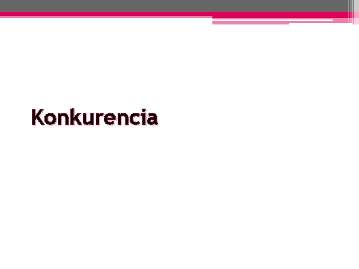 Konkurencia 