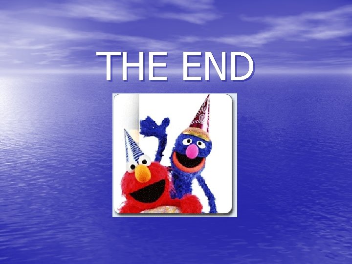 THE END 
