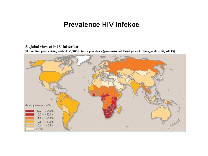 Prevalence HIV infekce 
