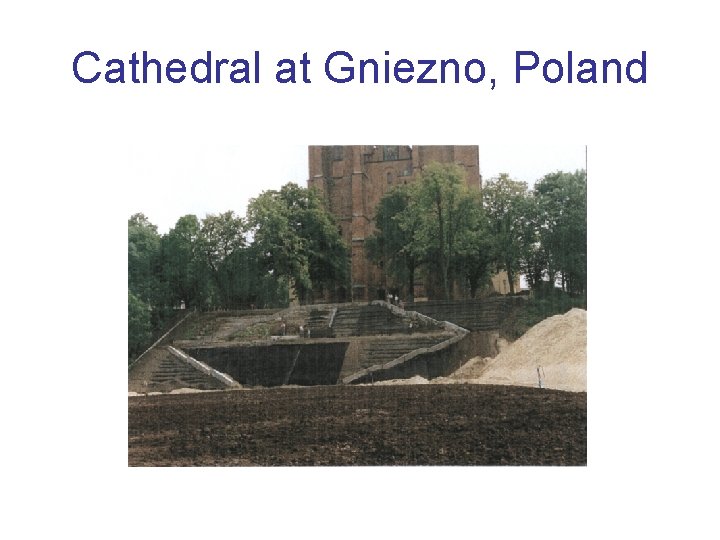 Cathedral at Gniezno, Poland 