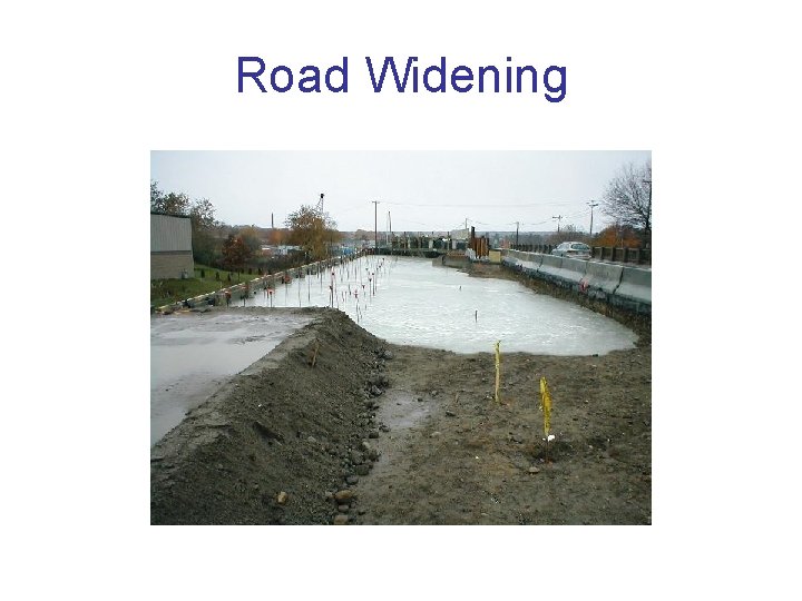 Road Widening 