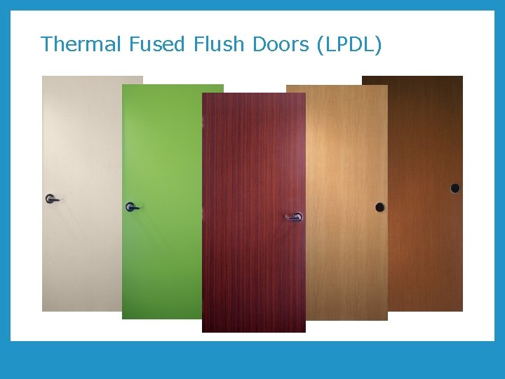 Thermal Fused Flush Doors (LPDL) 