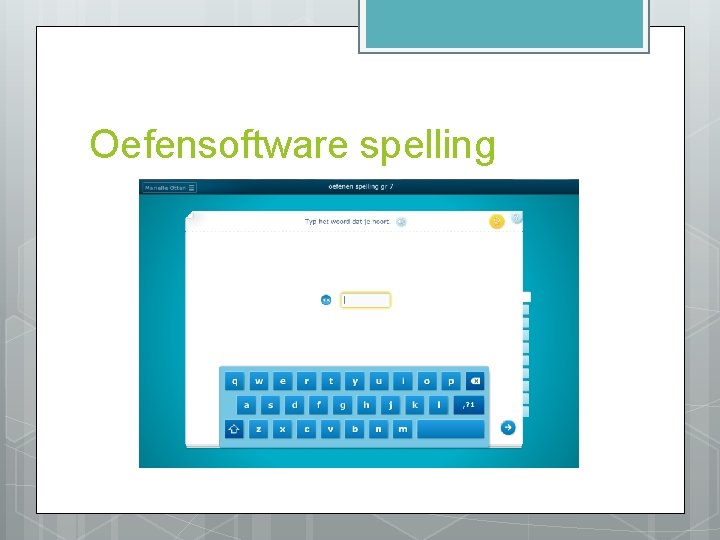 Oefensoftware spelling 