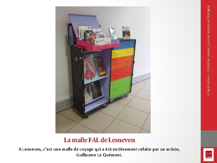  « facile à lire » - Christine Loquet, Livre et lecture en Bretagne