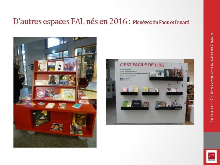  « Facile à lire » - Christine Loquet, Livre et lecture en Bretagne