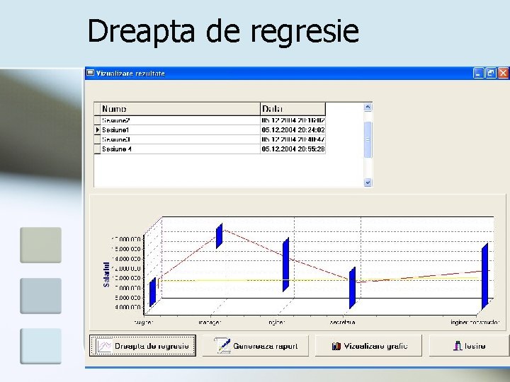 Dreapta de regresie 