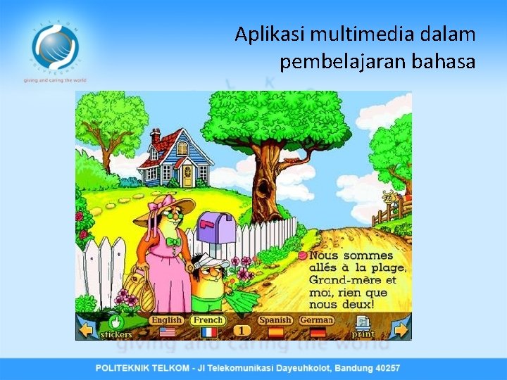 Aplikasi multimedia dalam pembelajaran bahasa 