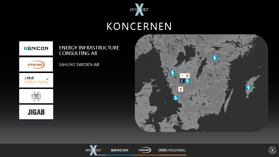 KONCERNEN ENERGY INFRASTRUCTURE CONSULTING AB SAHLINS SWEDEN AB 